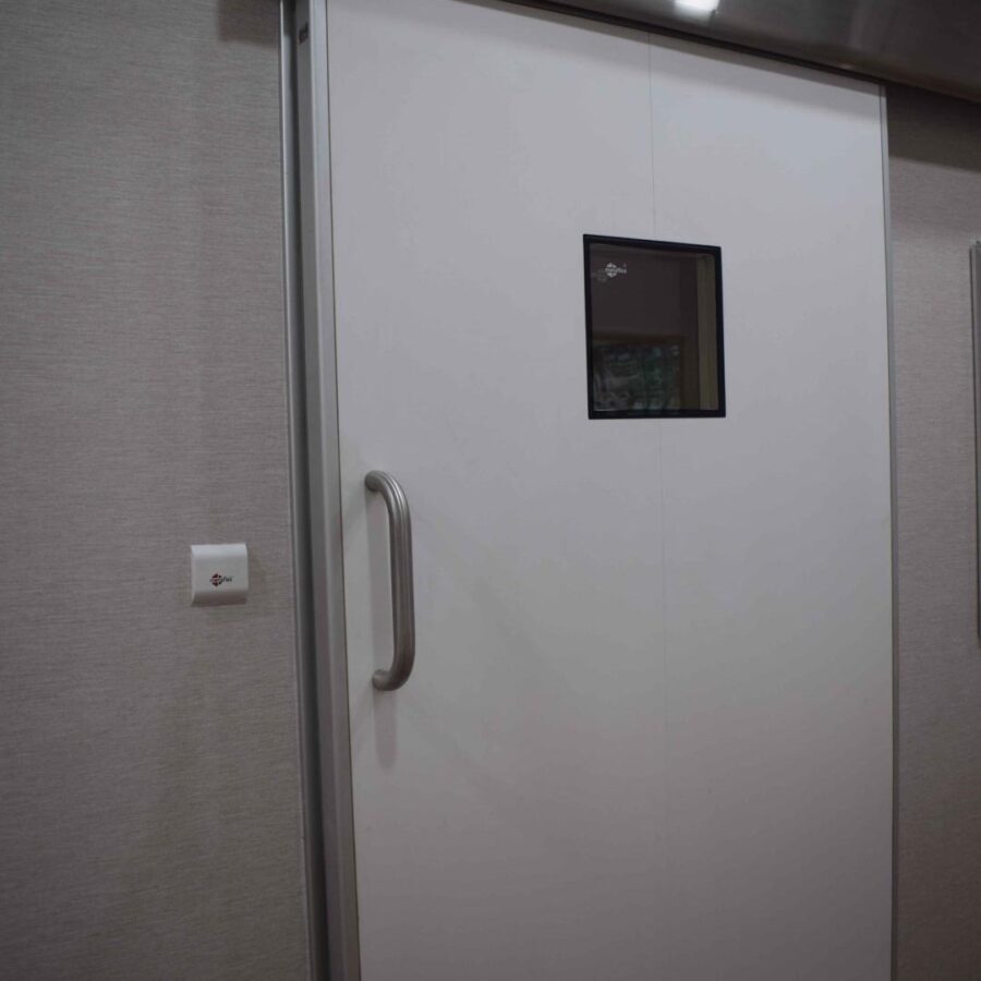 Anti-radiation lead lined doors