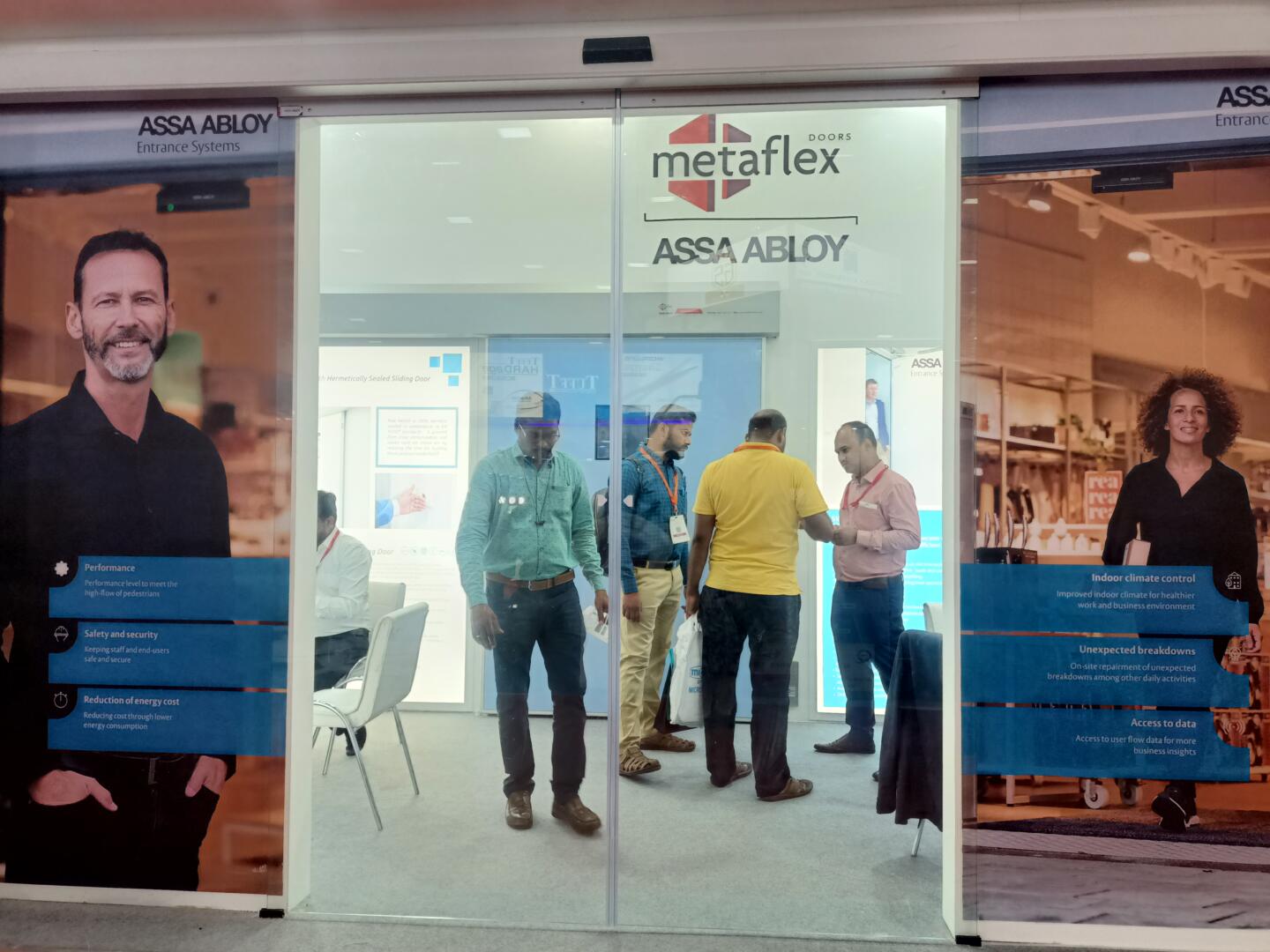 Metaflex showcase at Medicall exhibition, Chennai